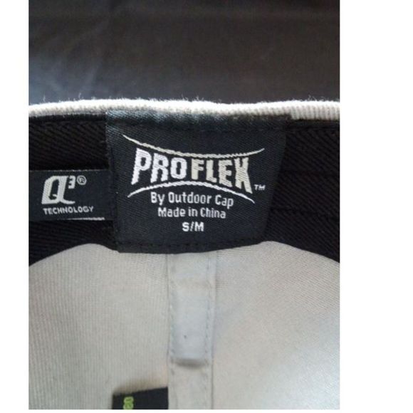 New ProFLex Baseball Cap - Grey - Lot of 5 Caps - Picture 8 of 9